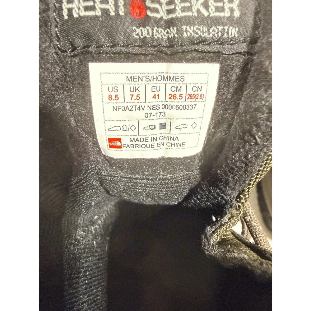 THE NORTH FACE‎ Chilkat Evo - Men's Insulated Heat Seeker Boots - Size 8.5